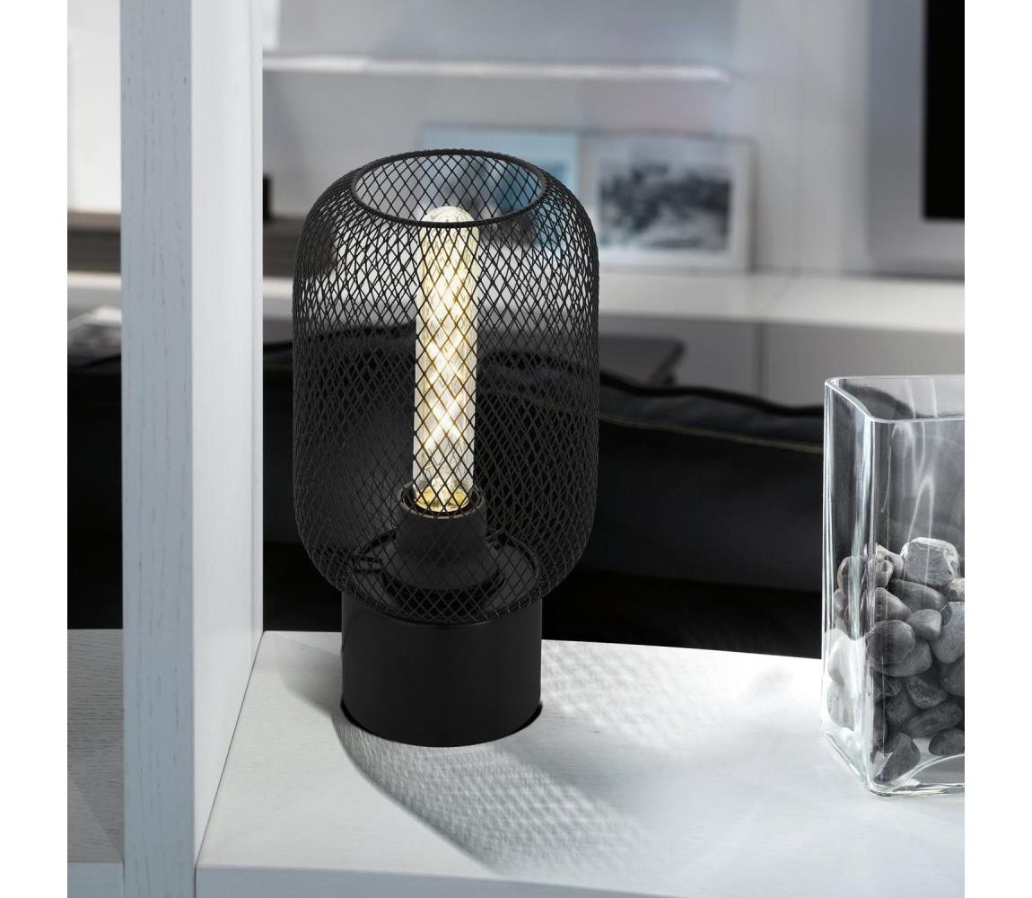 Eglo Eglo 43096 - Stolní lampa WRINGTON 1xE27/60W/230V