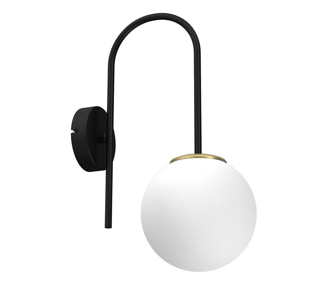 Nástěnná lampa CAMBRIDGE 1xE14/60W/230V černá/mosaz