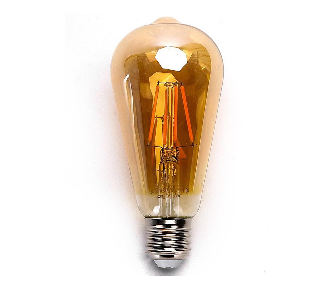 B.V. LED Žárovka ST64 E27/6W/230V 2200K -