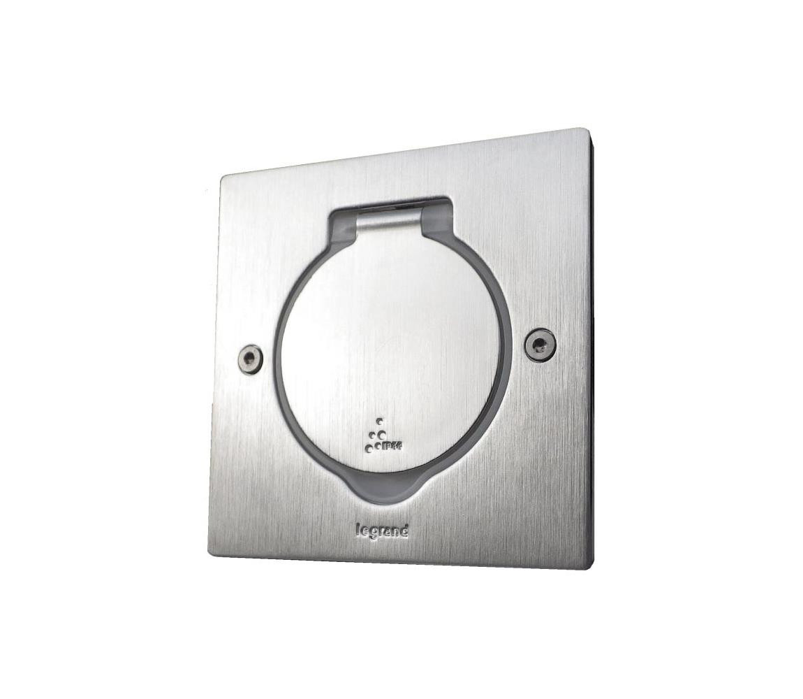 LEGRAND Legrand 89700 - Rámeček pro podlahovou zásuvku PLATINUM 2M IP44 nerez