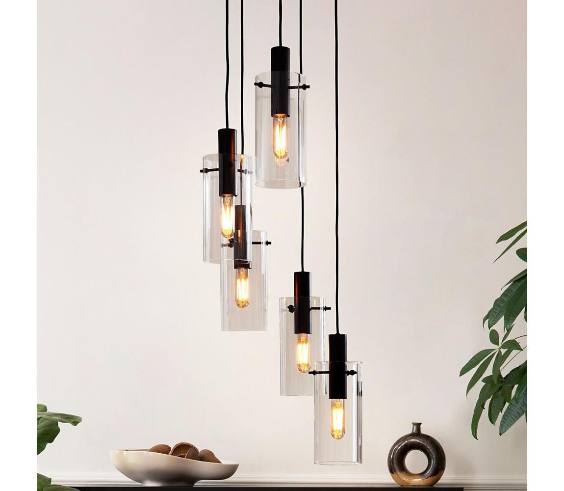 Eglo Eglo 97368 -  Lustr na lanku MONTEFINO 5xE27/60W/230V