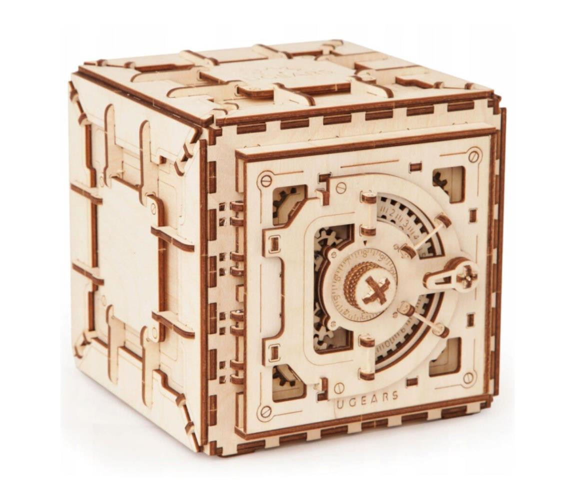 Ugears 3D mechanické puzzle Trezor 179 ks