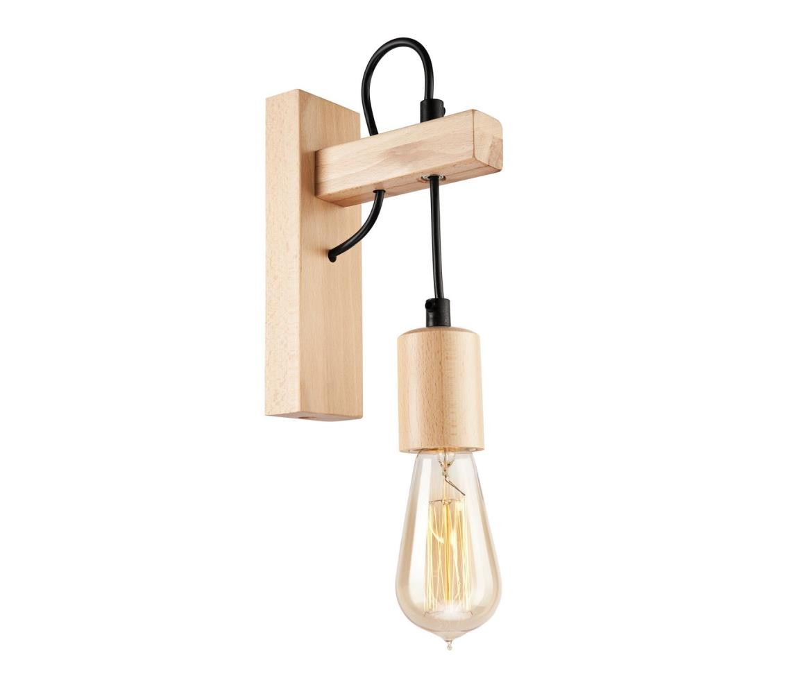 Nástěnné svítidlo LEON 1xE27/60W/230V - FSC certifikováno