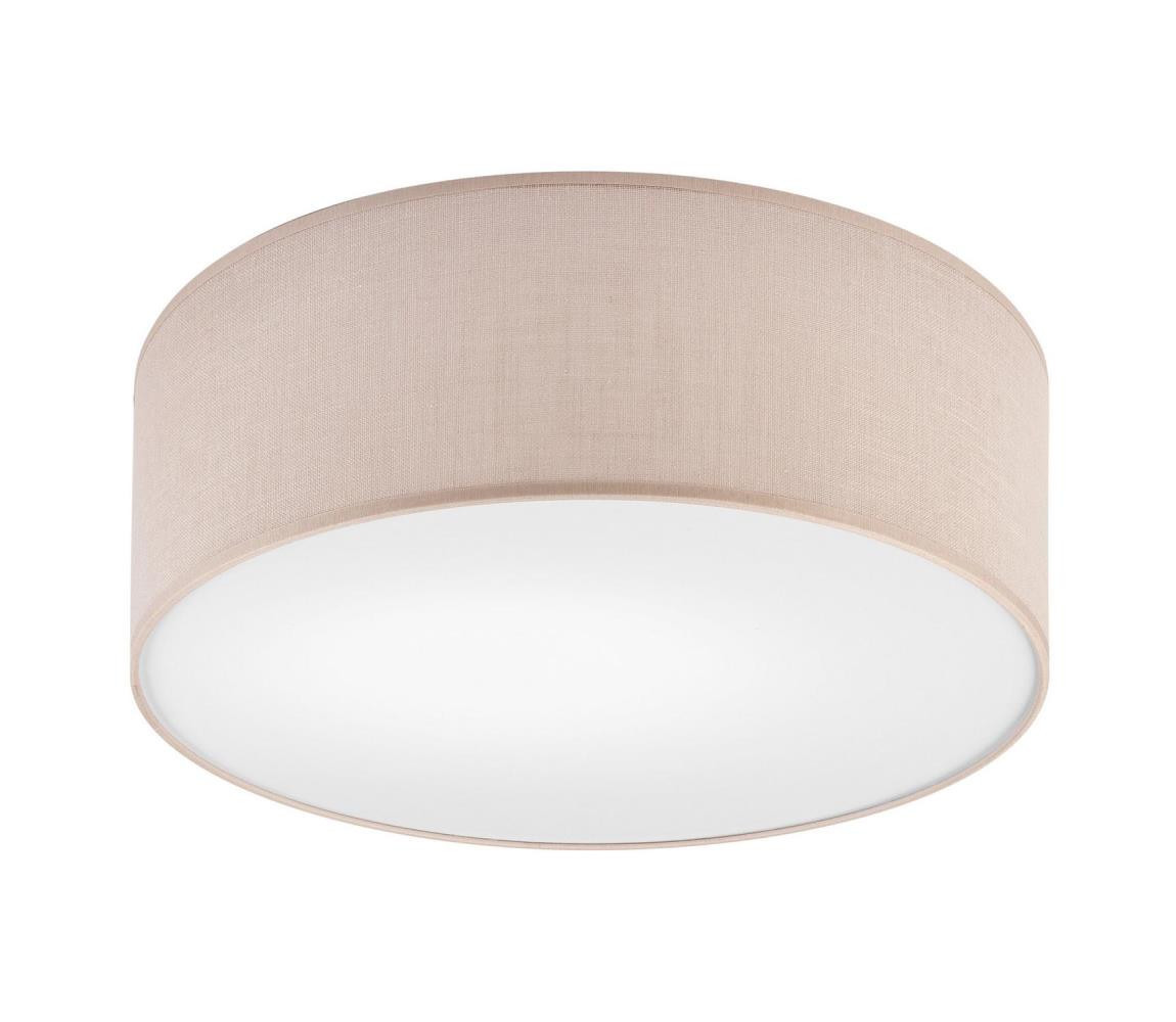 Stropní svítidlo SIRJA DOUBLE 2xE27/15W/230V pr. 35 cm béžová