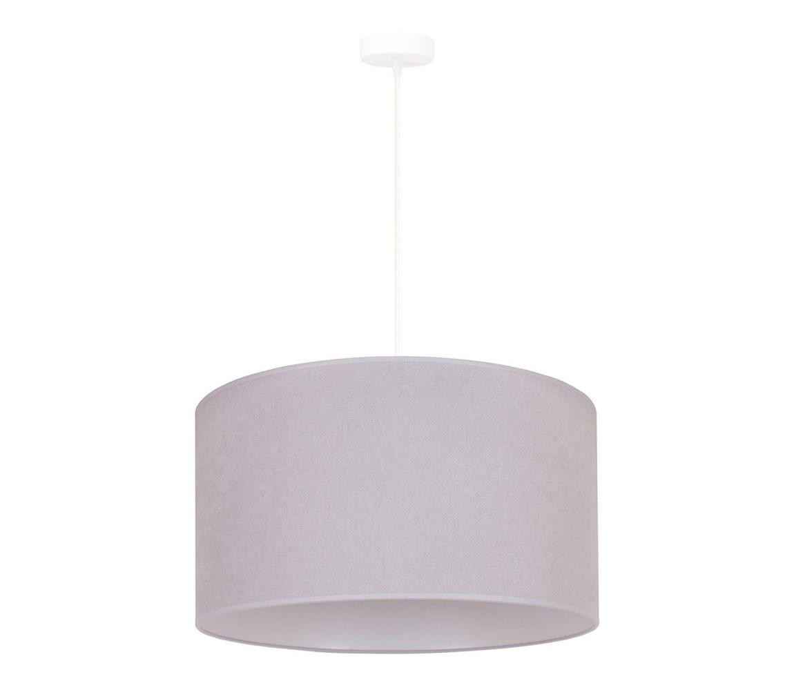 - Lustr na lanku BRISTOL 1xE27/40W/230V pr. 45 cm šedá