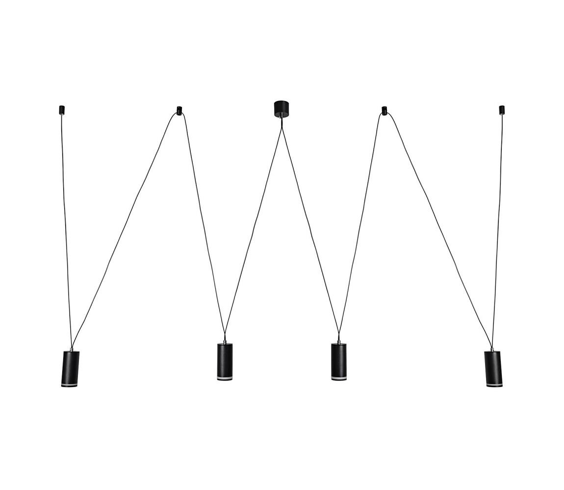 Rabalux Rabalux 73038 - Lustr na lanku SENOBIA 4xGU10/5W/230V pavouk