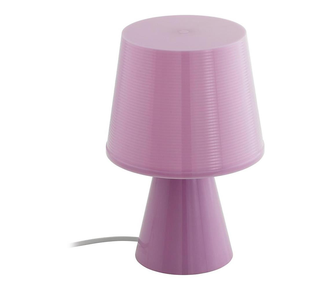 Eglo Eglo 96908 - Stolní lampa MONTALBO 1xE14/40W/230V růžová