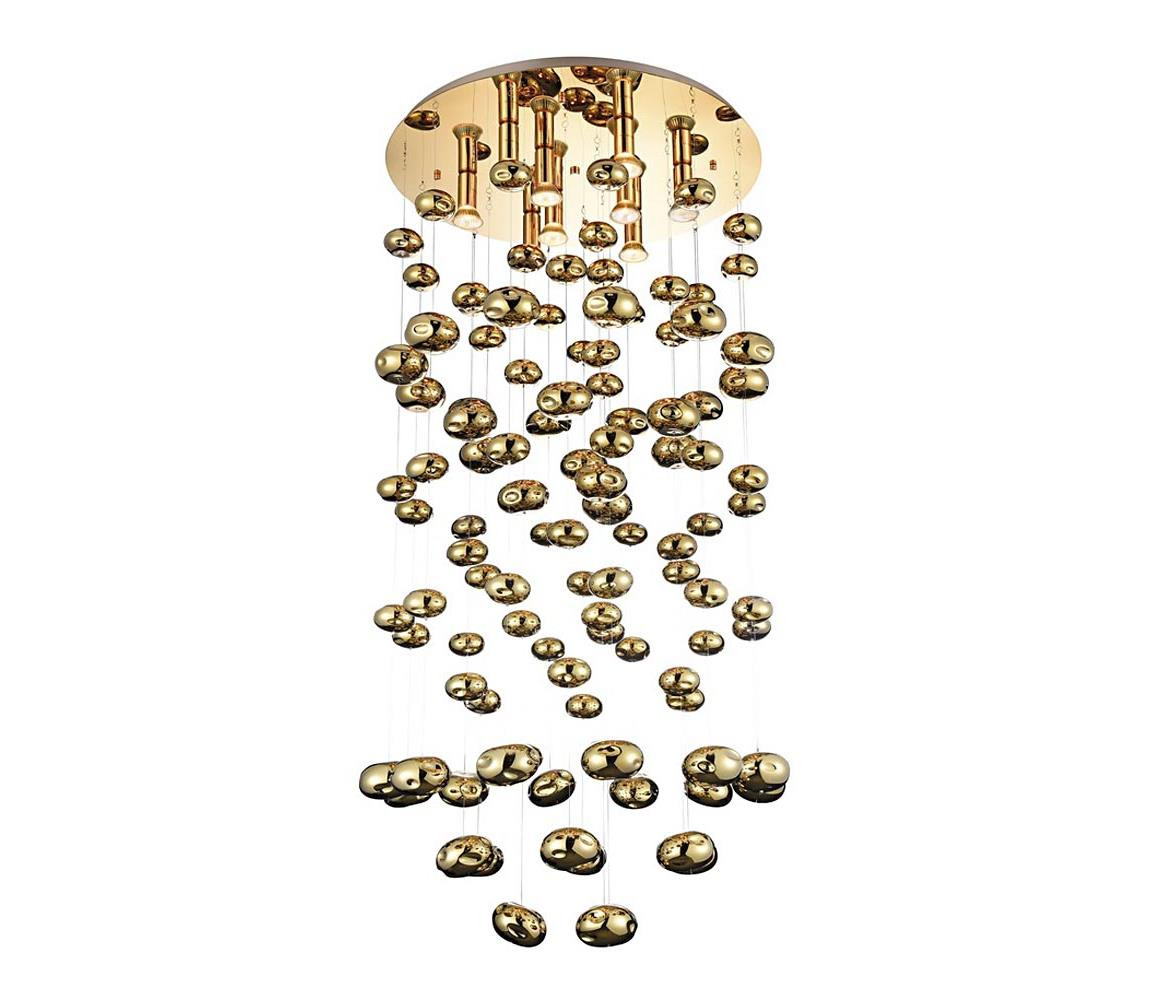 Azzardo Azzardo  - Lustr na lanku LUVIA 9xGU10/40W/230V