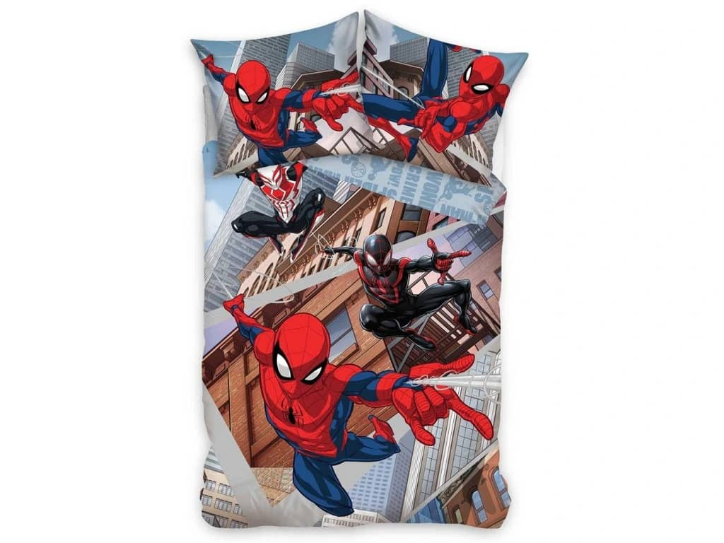 Carbotex Bavlněné povlečení 140x200 + 70x90 cm - Spiderman Pavoučí síla