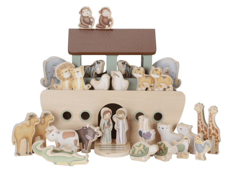 Little Dutch Noemova archa dřevěná- VÝPRODEJ DVOREČEK