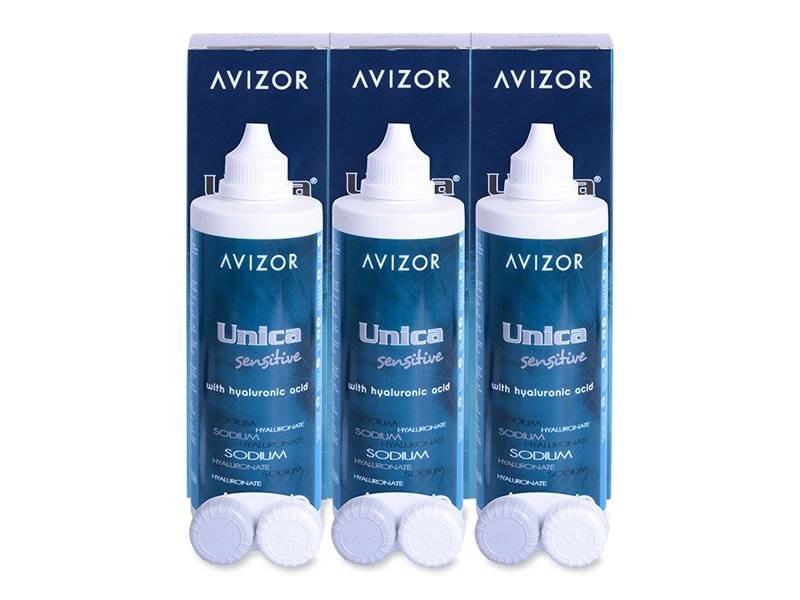 Avizor Unica Sensitive 3x350 ml