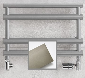 P.M.H PMH COMBI EK PRAVÁ připojovací kombinovaná sada radiátorových ventilů - nerez (P.M.H.)