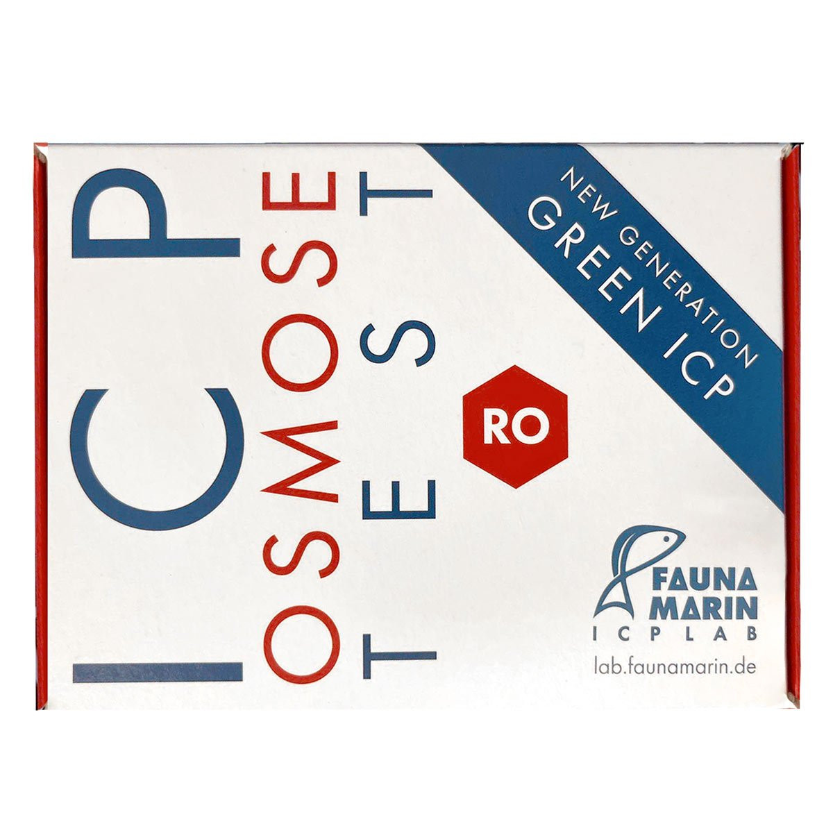 Fauna Marin analýza vody ICP Osmose test