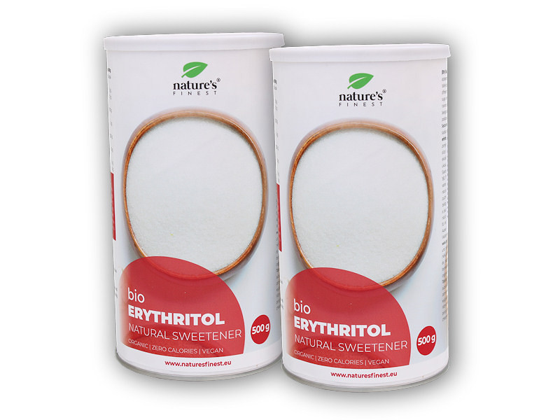 Nature's Finest 2x Erythritol BIO 500g