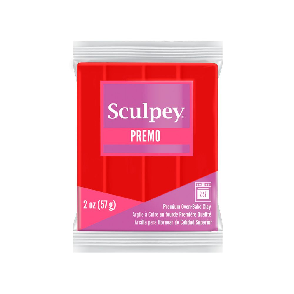Sculpey PREMO Cadmium Red Huekadmiová červená - 1 ks