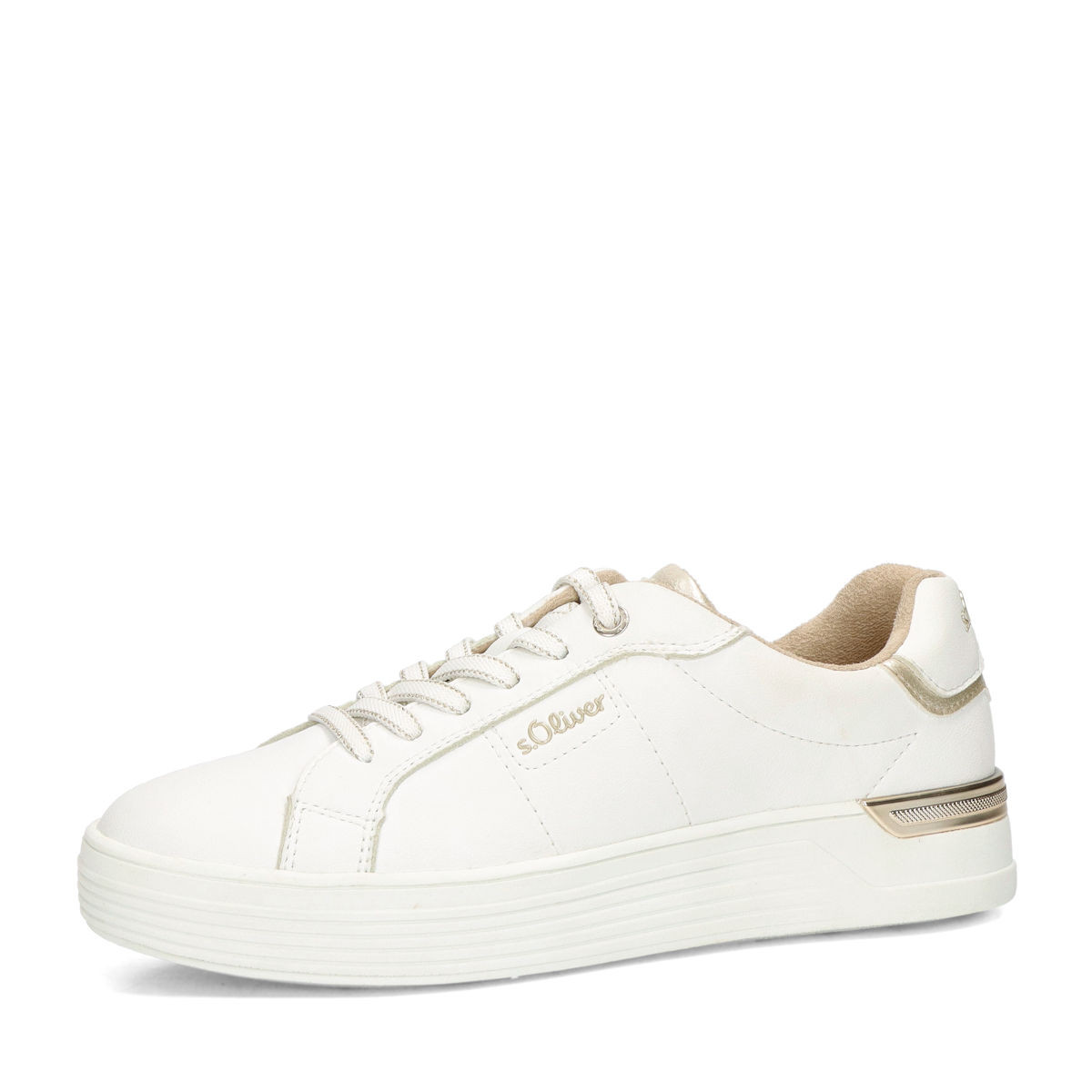 s.Oliver dámské každodenní tenisky - bílé - 36