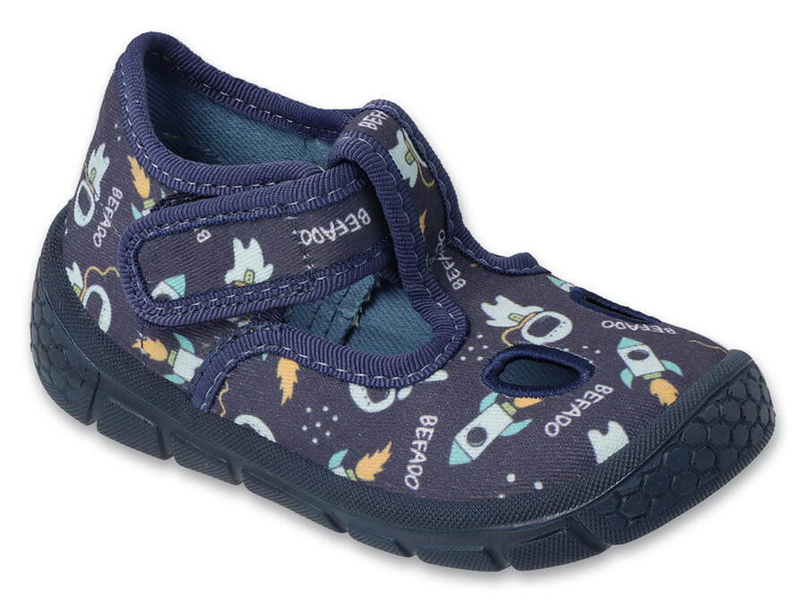 BEFADO 630P018 chlapecké bačkorky vesmír 19 630P018_19