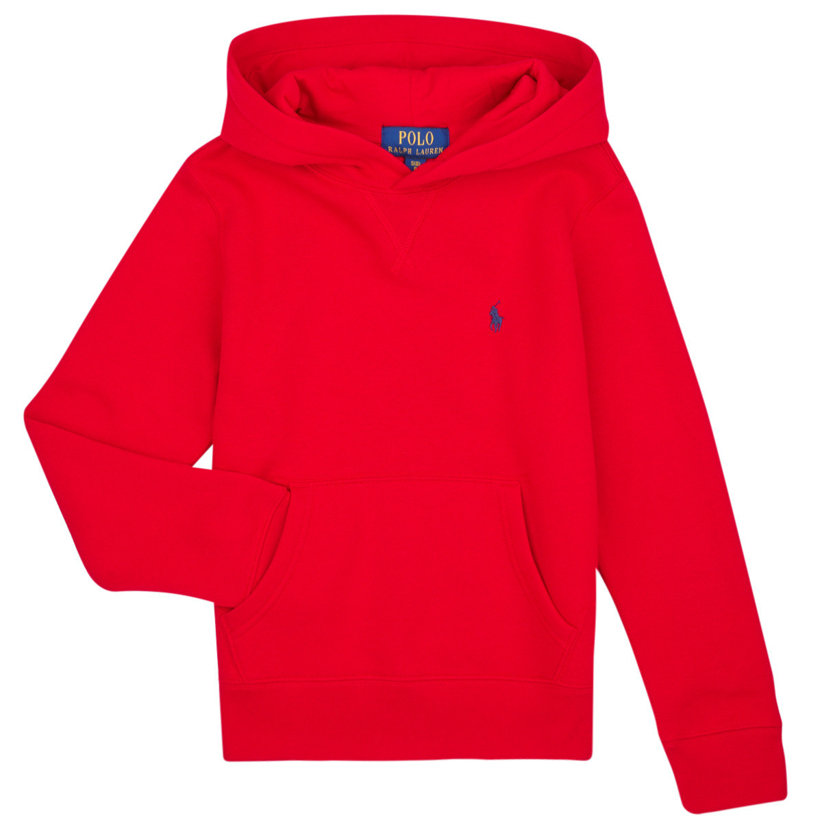 Polo Ralph Lauren  LS PO HOOD-TOPS-KNIT  Červená