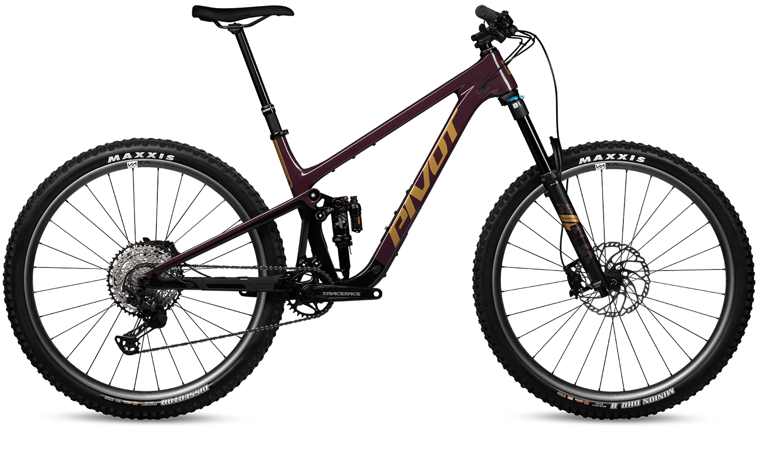 Celoodpružené kolo Pivot Trailcat LT Ride SLX/XT Barva: Doctor Purple, Velikost: XS
