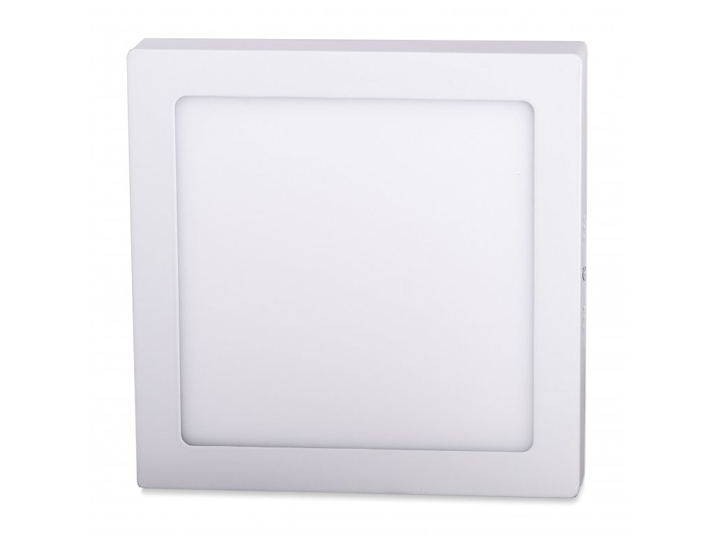 LED Solution Bílý přisazený LED panel hranatý 300 x 300mm 24W Economy+ Barva světla: Denní bílá 230231