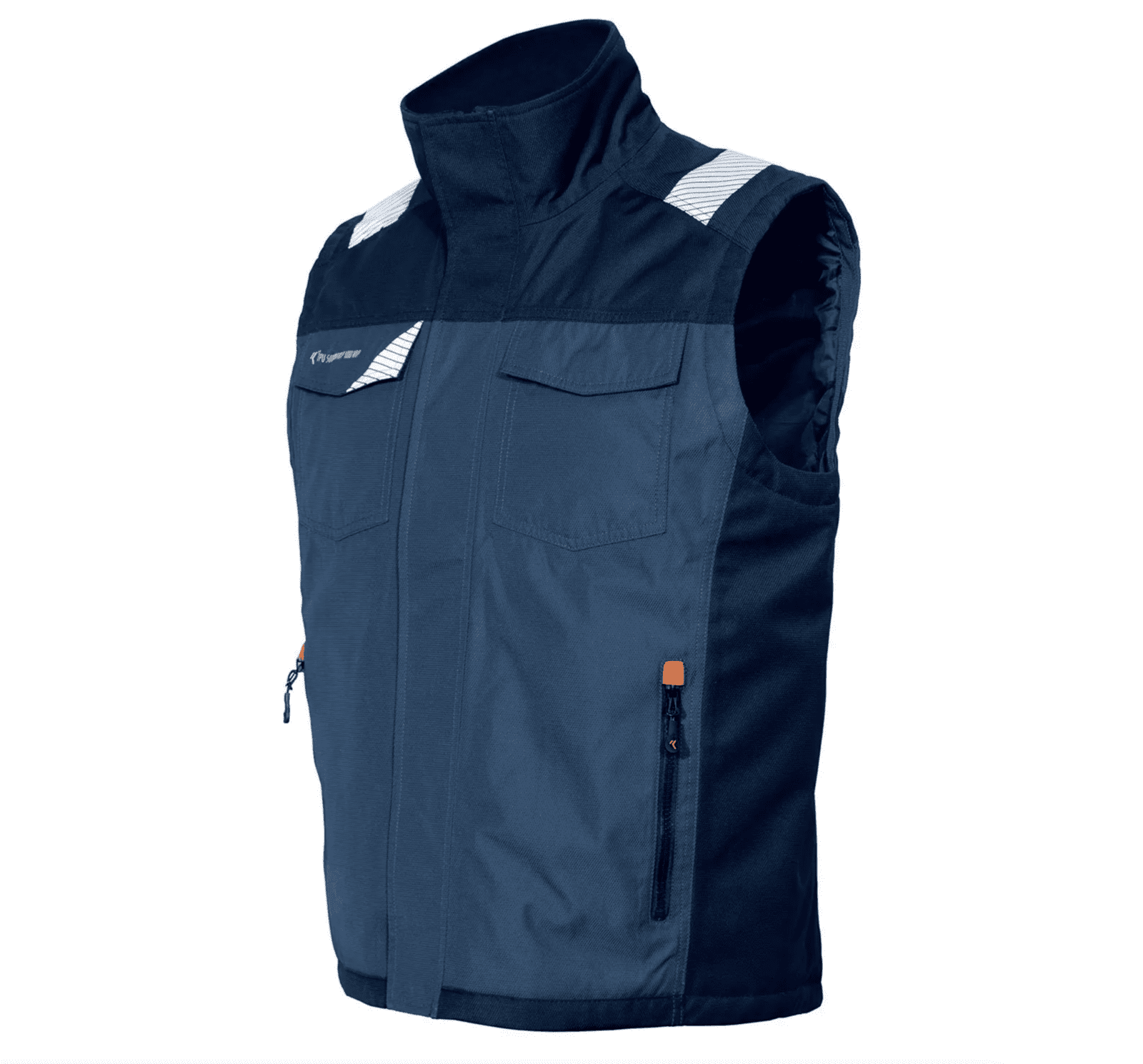 ISSA LUCKY Vesta modrá  3XL