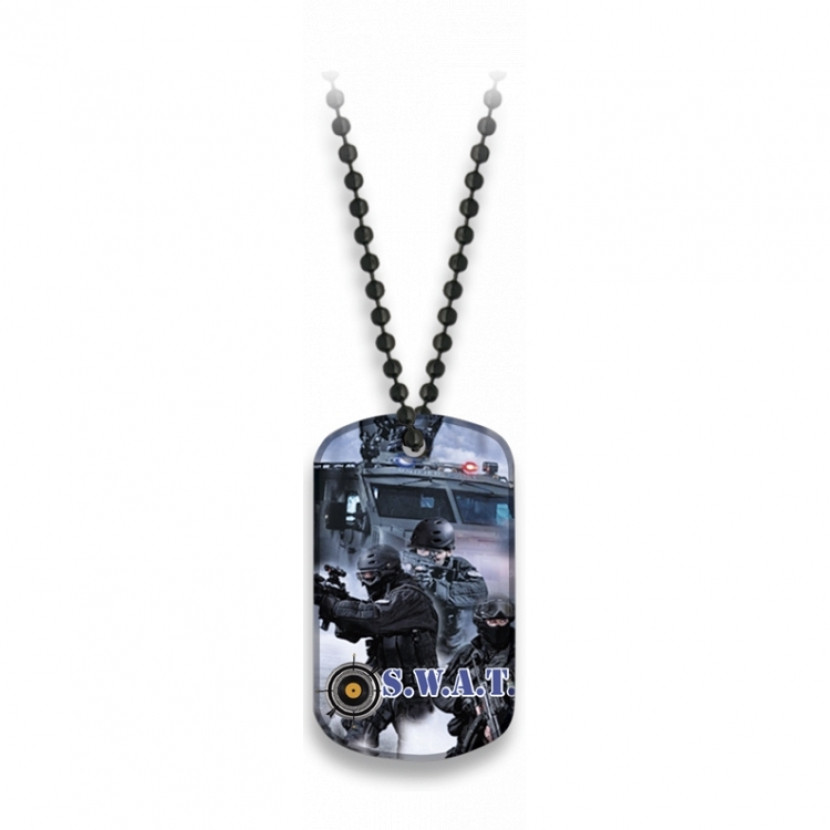 Známka Dog Tag Albainox SWAT - barevná