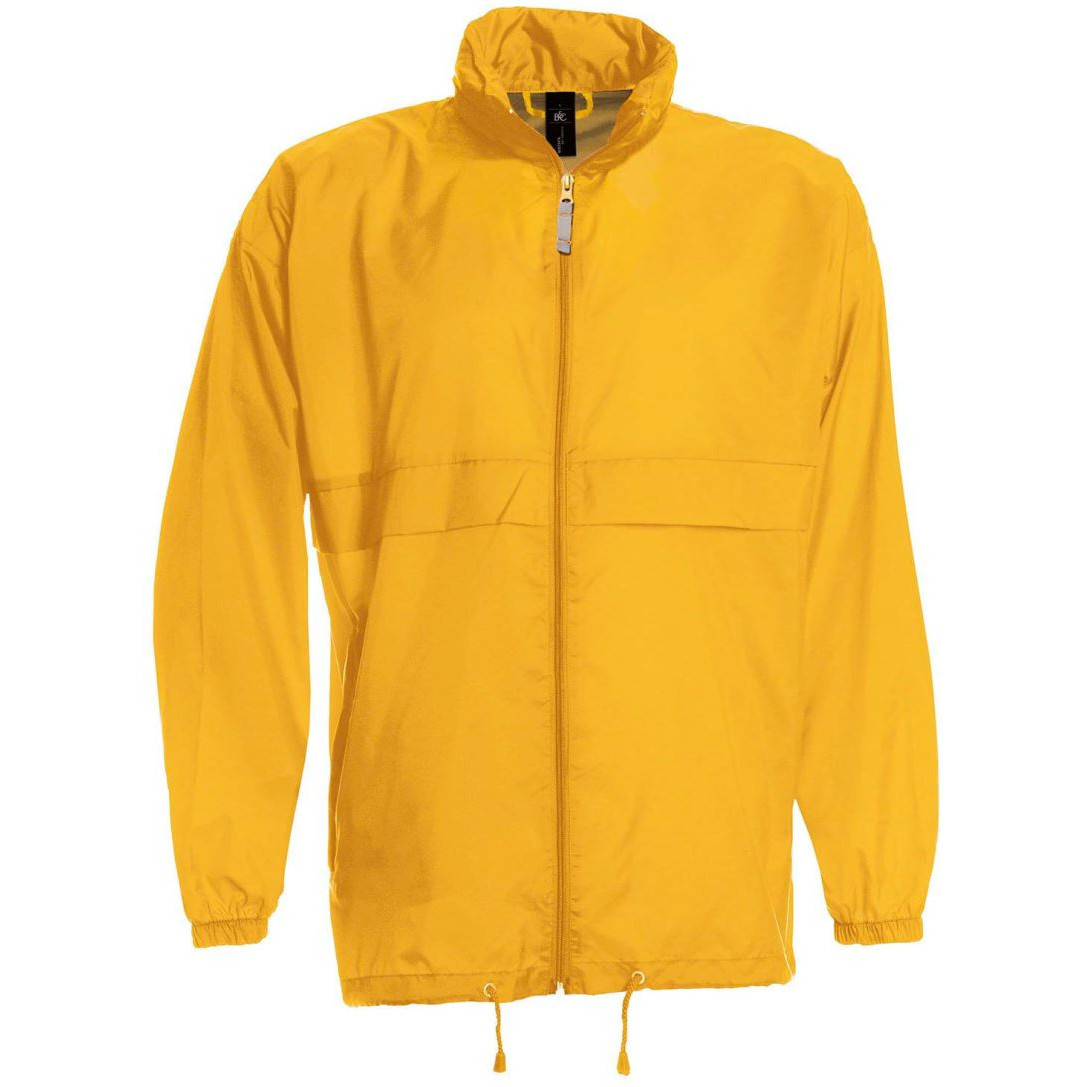 Větrovka bez podšívky B&C Sirocco - tmavě žlutá, S