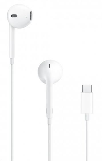 Viking stereo sluchátka s mikrofonem V15, konektor USB-C, bílá