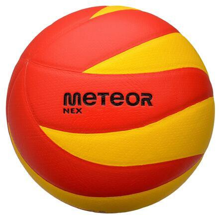 Meteor Nex volejbalový míč červená-žlutá