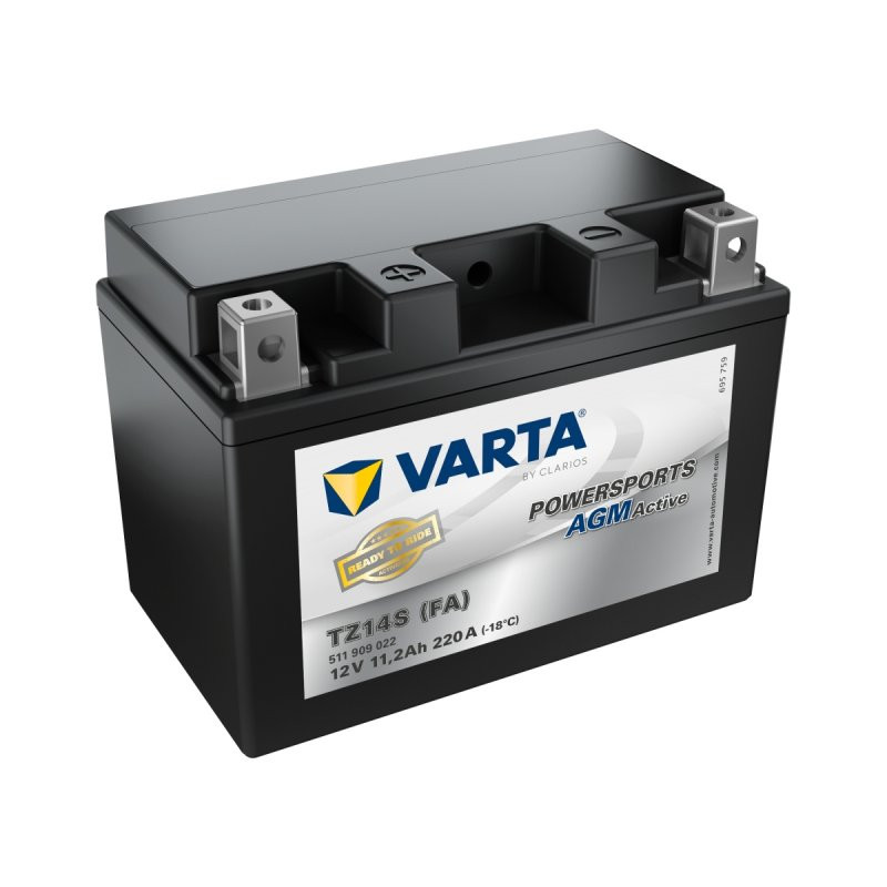 Motobaterie Varta Powersports AGM Active TZ14S 12V 11Ah (integrovaná)