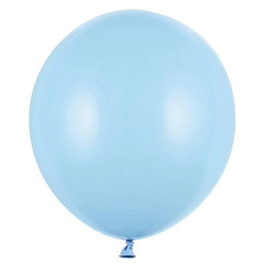 Balónky latexové pastelové baby blue 43 cm 25 ks