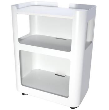 Pojízdná skříňka, otevřená