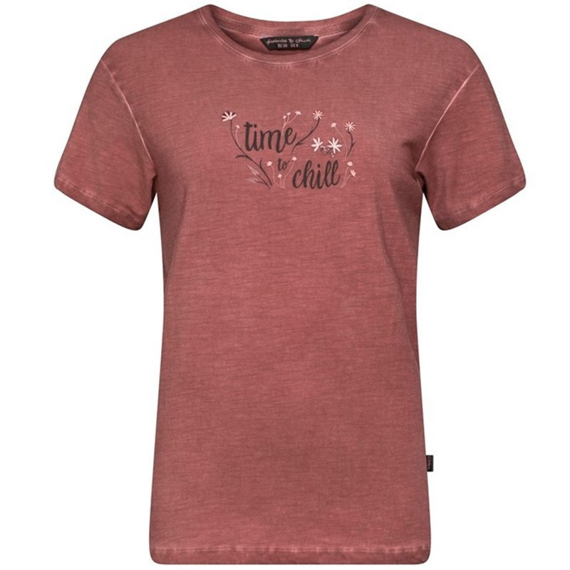 Chillaz Dámské tričko Chillaz Sagres Time To Chill Apple butter washed