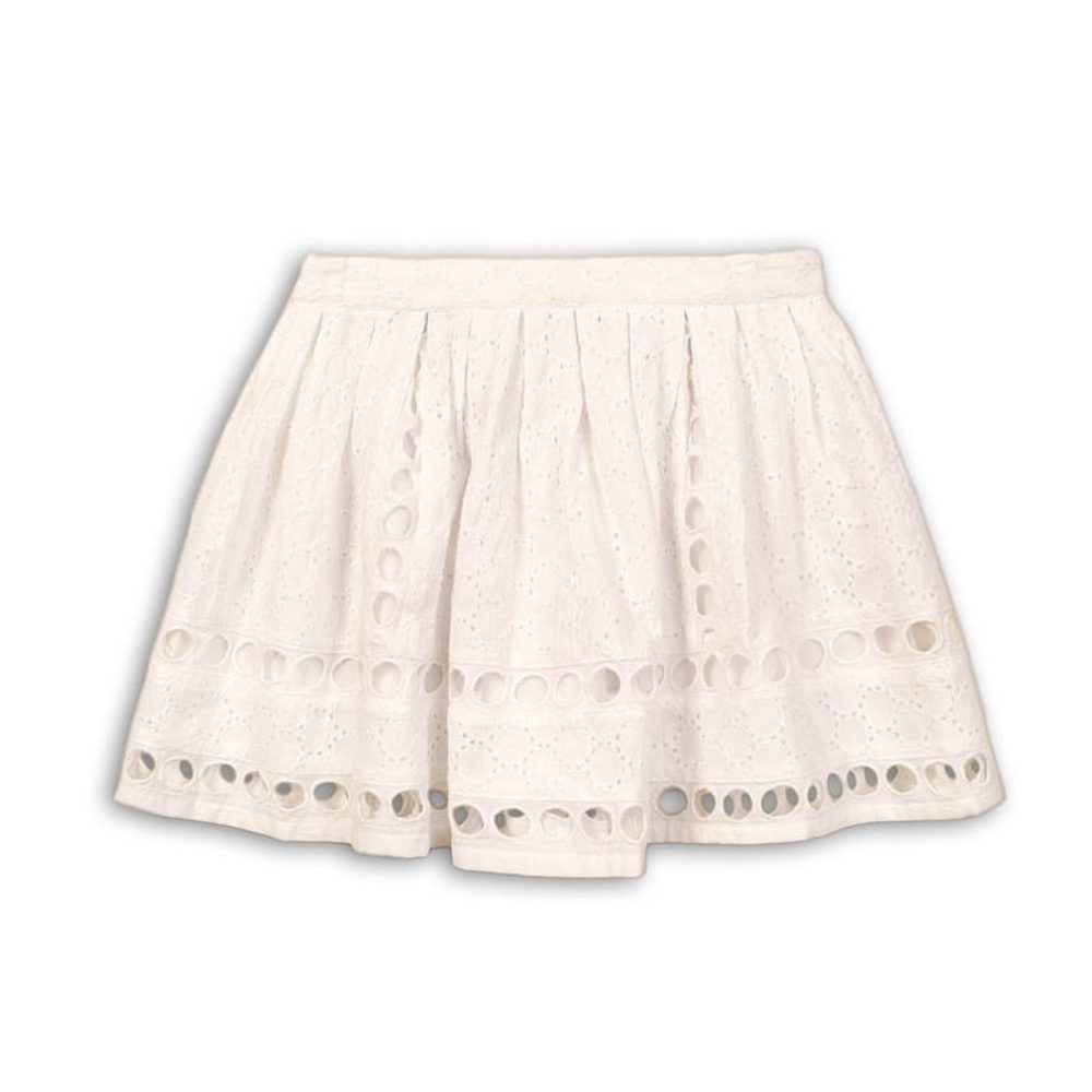 Sukně dívčí, Minoti, Hydrangea 10, bílá - 128/134 | 8/9let