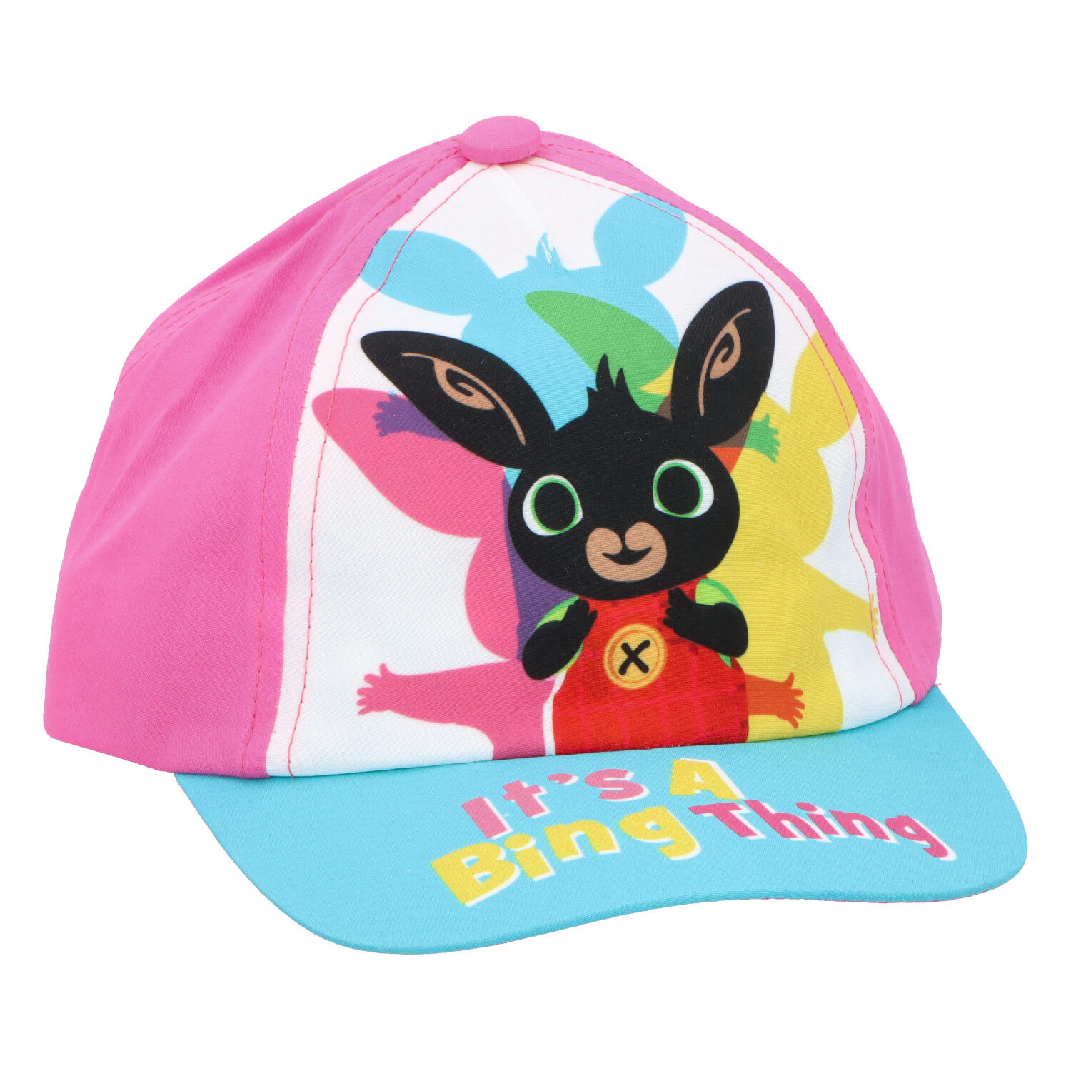 Dětská kšiltovka Králíček Bing, růžová, velikost 52