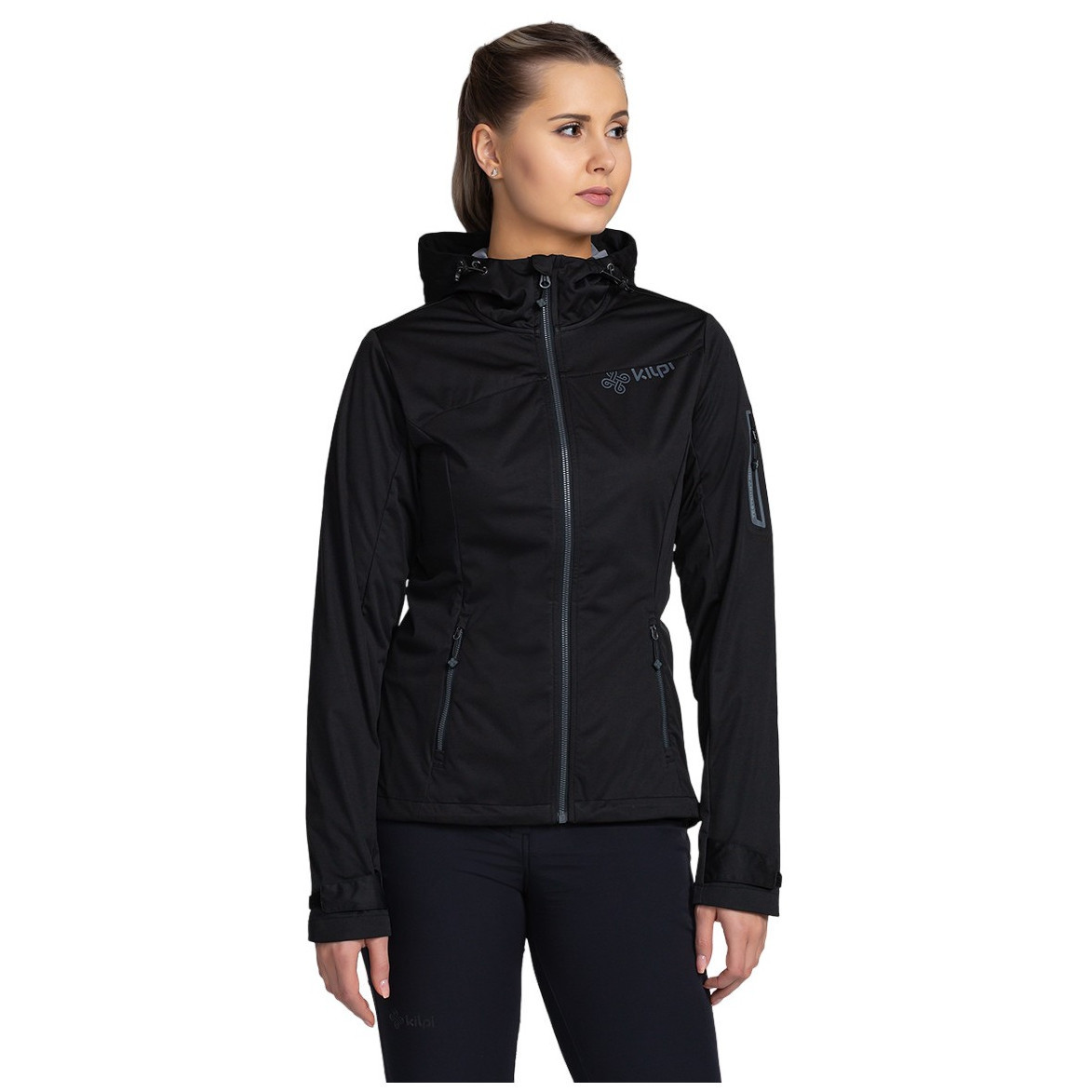 Dámská softshellová bunda Kilpi Beltra Velikost: M / Barva: černá