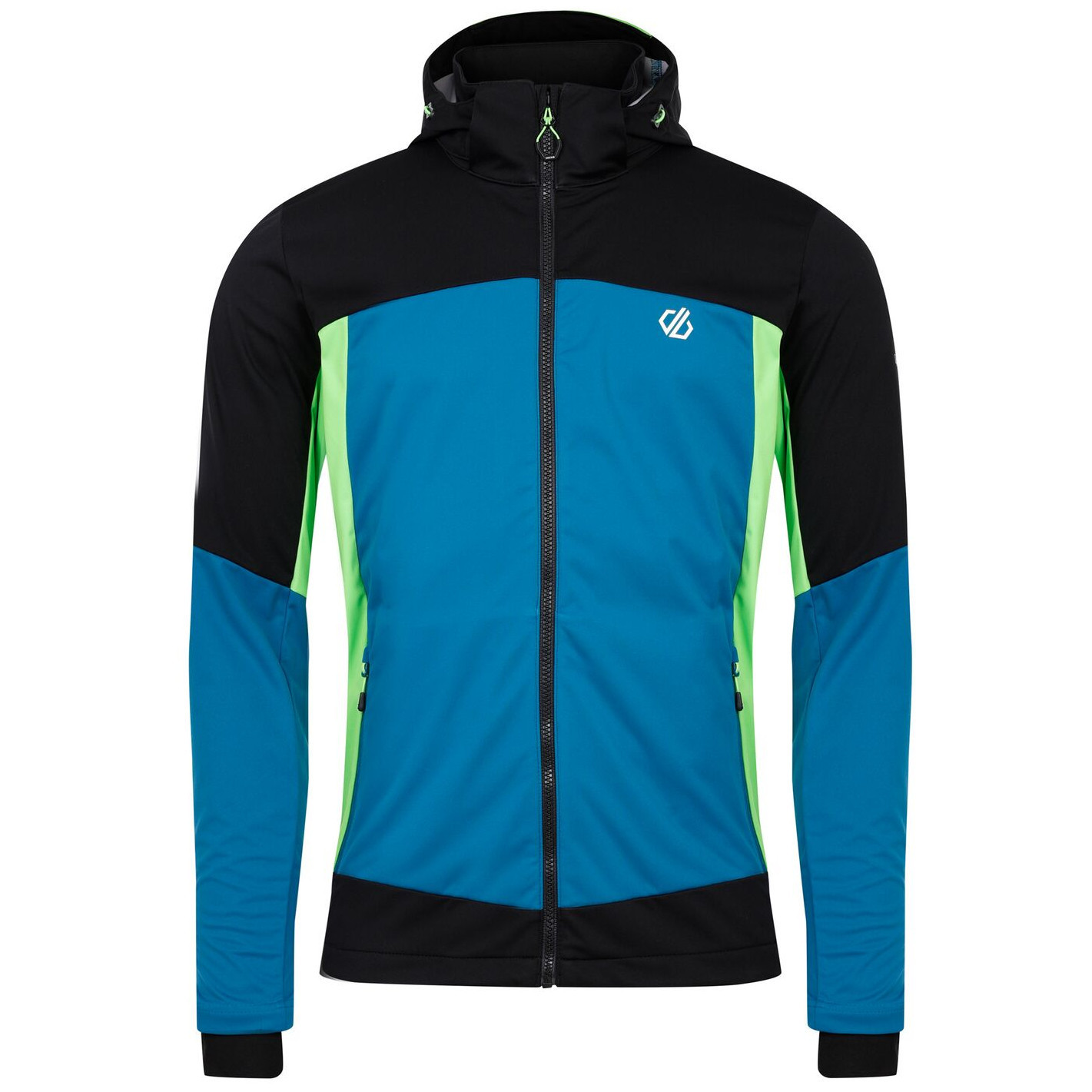 Pánská bunda Dare 2b Mountaineer Sftshl Velikost: S / Barva: modrá/černá