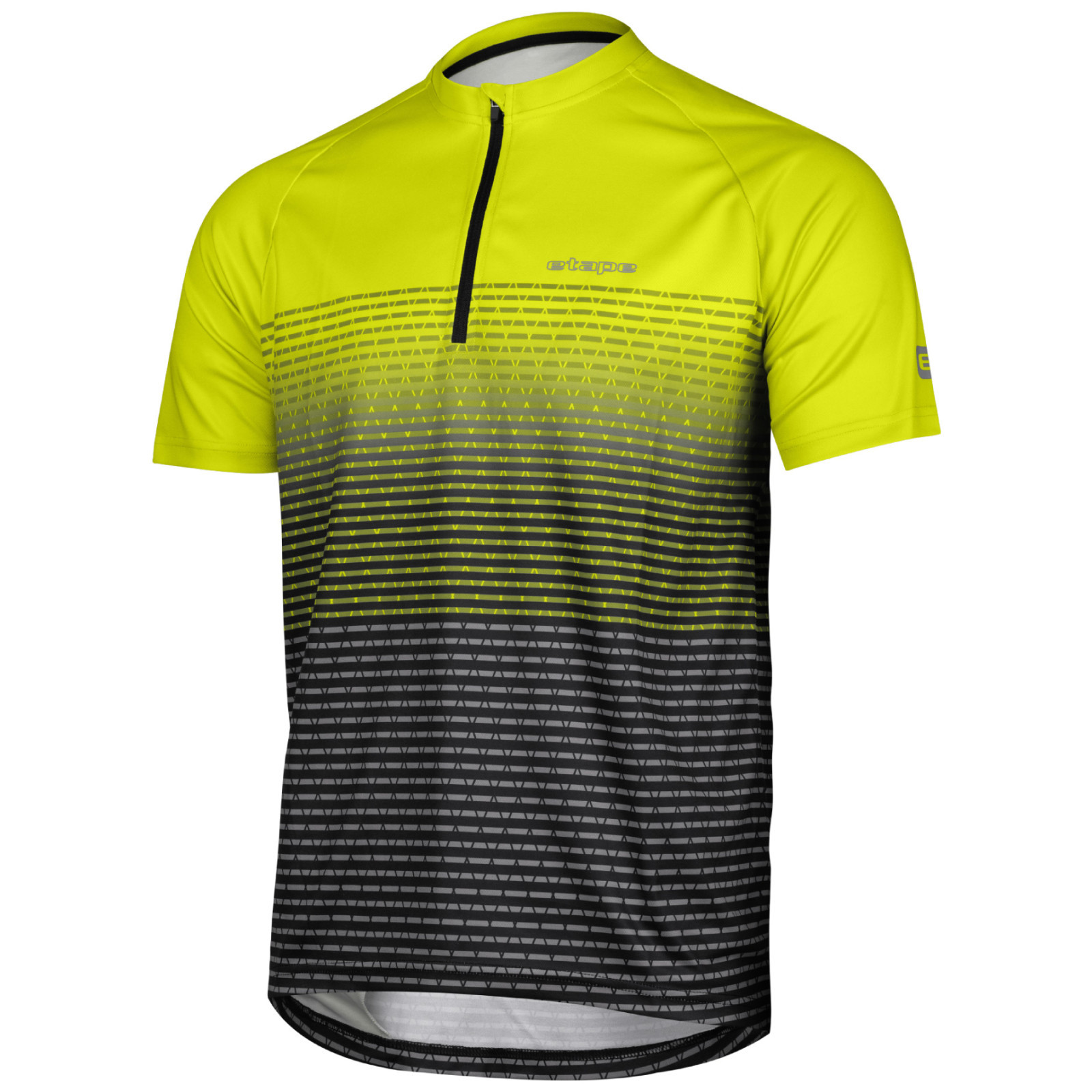 Pánský cyklistický dres Etape Freetime 2.0 Velikost: M / Barva: černá/žlutá