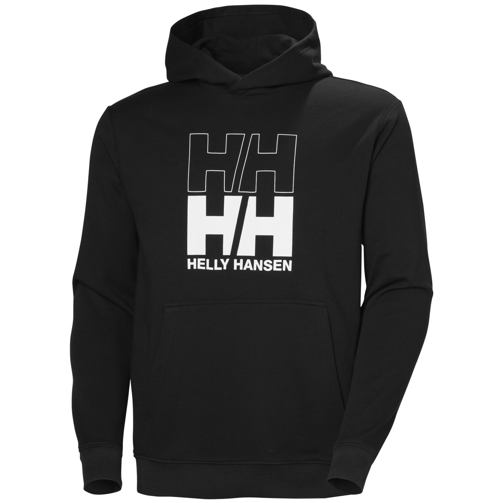 Pánská mikina Helly Hansen Core Graphic Sweat Hoodie Velikost: M / Barva: černá