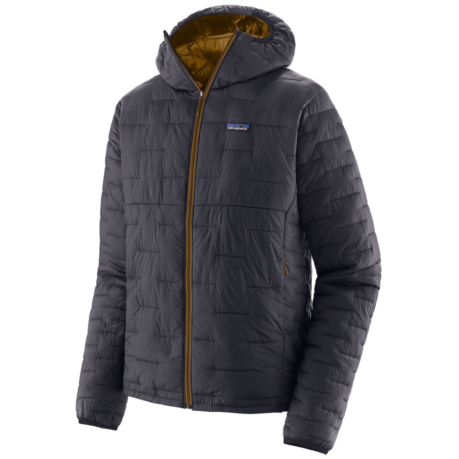 Pánská bunda Patagonia Micro Puff Hoody Velikost: S / Barva: modrá