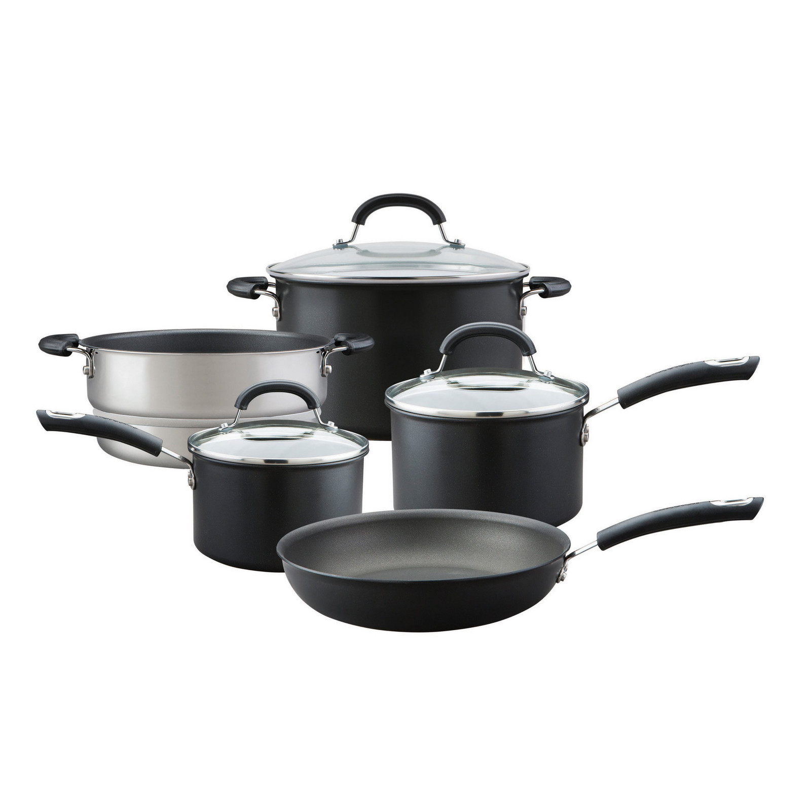 Sada hrnců TOTAL, sada 5 ks, hliník, Circulon