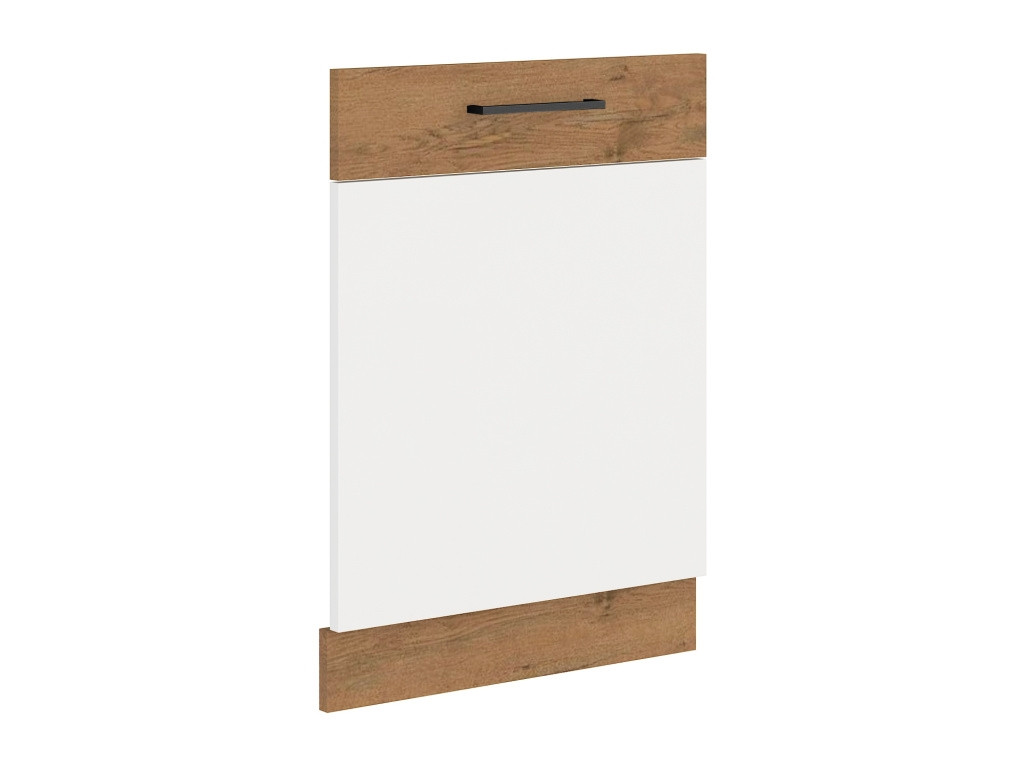 ZEATA, dvířka na myčku ZM 713x596, dub lancelot/bílý lesk