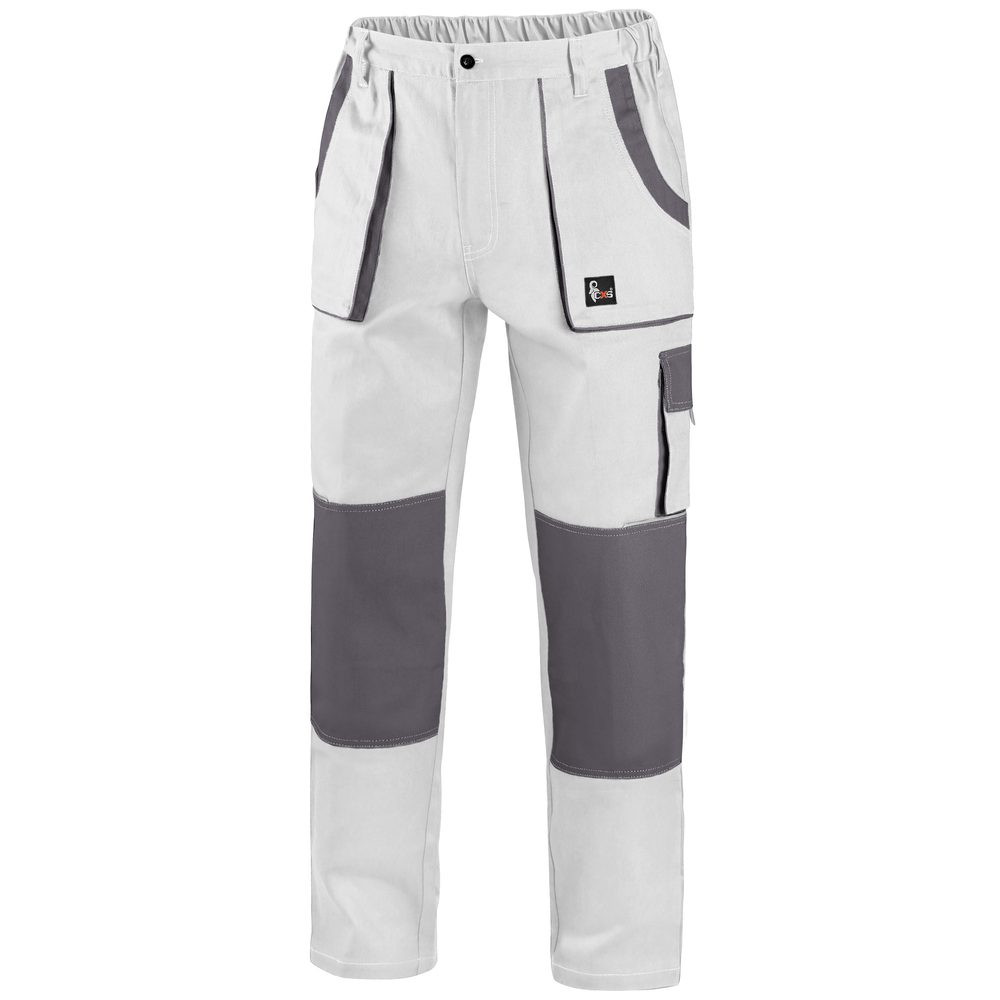 Canis (CXS) Pracovní kalhoty CXS LUXY JOSEF - Bílá / šedá | 46