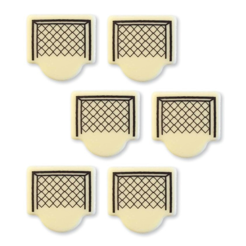 Čokoládový zápich Fotbalová branka 6ks