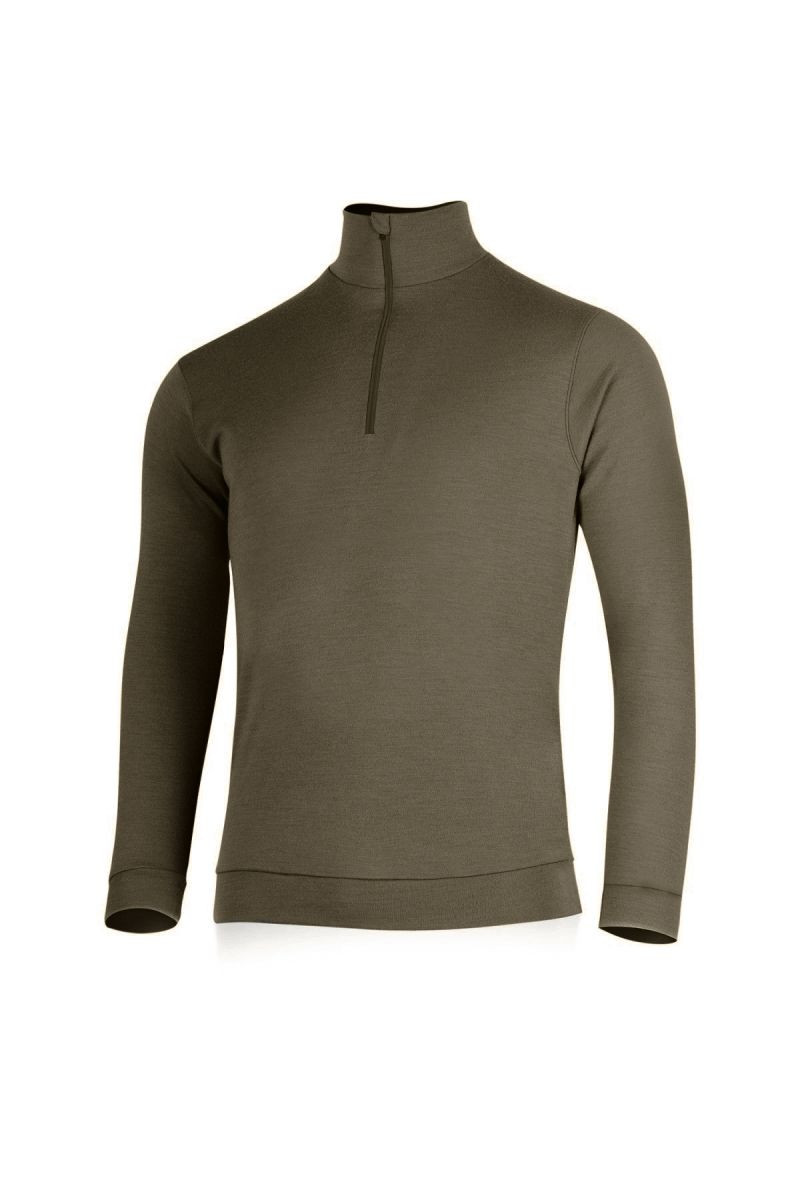 Lasting pánská merino mikina BESO zelená Velikost: XL 8596445048988