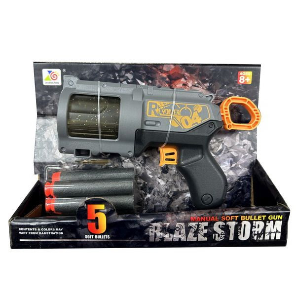 Pistole na pěnové náboje 17 cm 5 nábojů