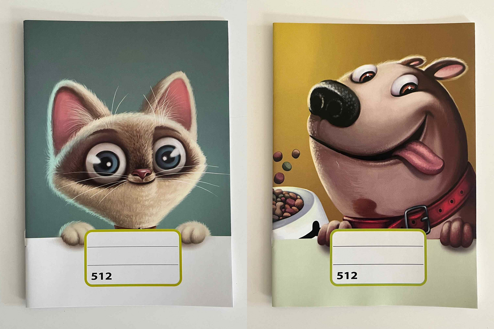 Sešit (512) A5 linkovaný, 10l, MIX