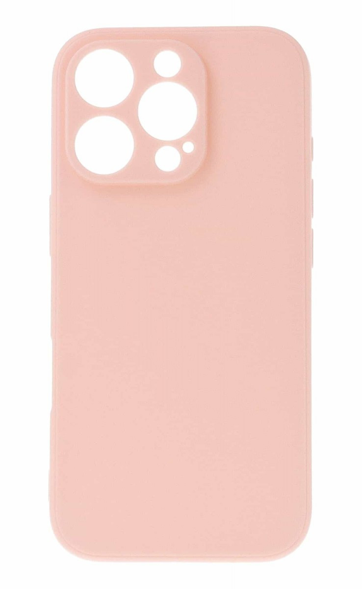 Kryt TopQ Pastel iPhone 16 Pro světle růžový 124899