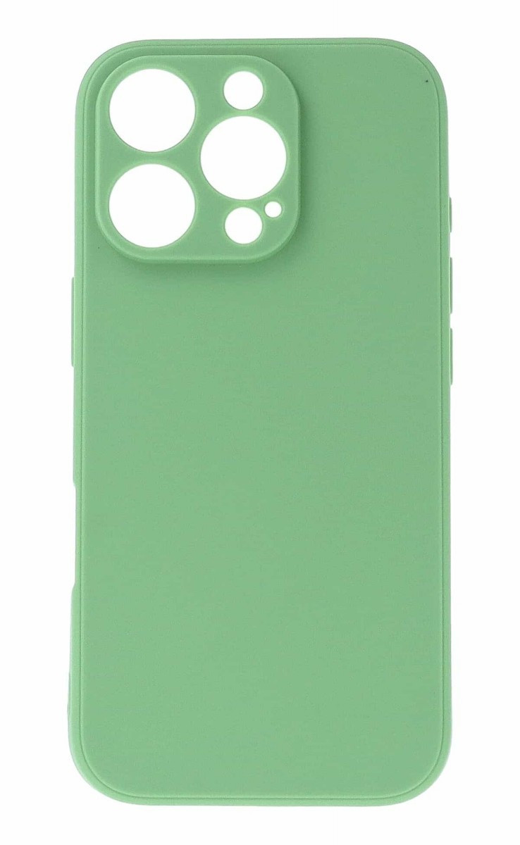 Kryt TopQ Pastel iPhone 16 Pro bledě zelený 124897
