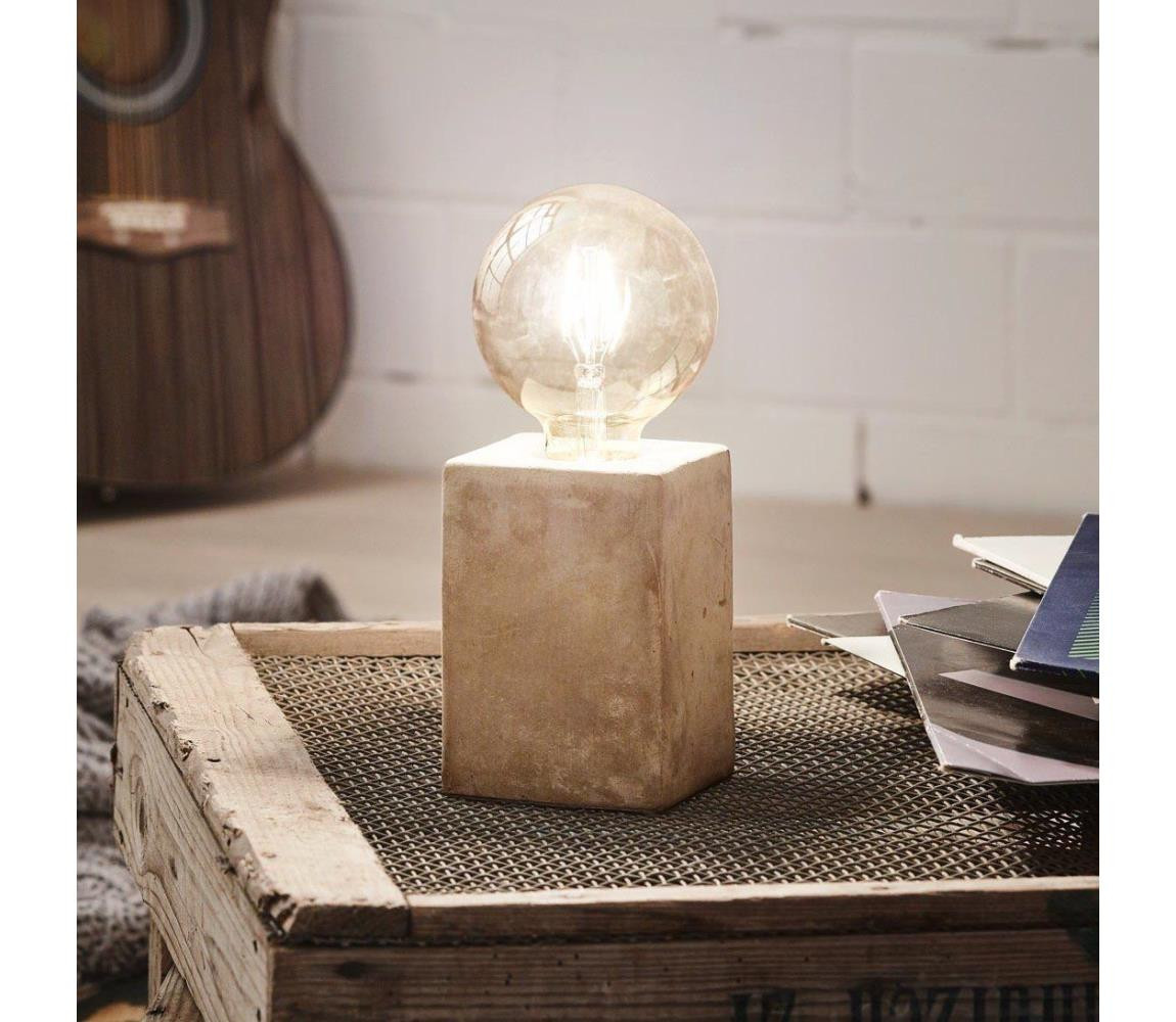 Eglo Eglo 49812 - Stolní lampa PRESTWICK 1xE27/60W